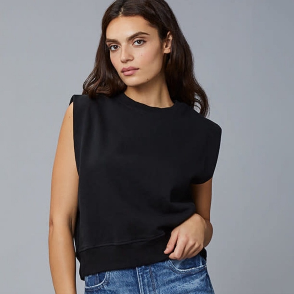 DL1961 Elegant Black Knitwear Top